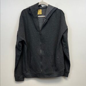 Thereabouts Gray Zip-Up Hoodie Husky Boys Size 18-20